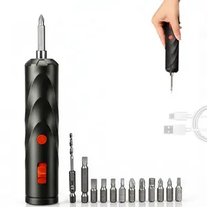 Wireless electric screwdriver - combines manual and electric modes, ultra-fast operation type - C charging - precision screwdriver - extremely lightweight ergonomic design