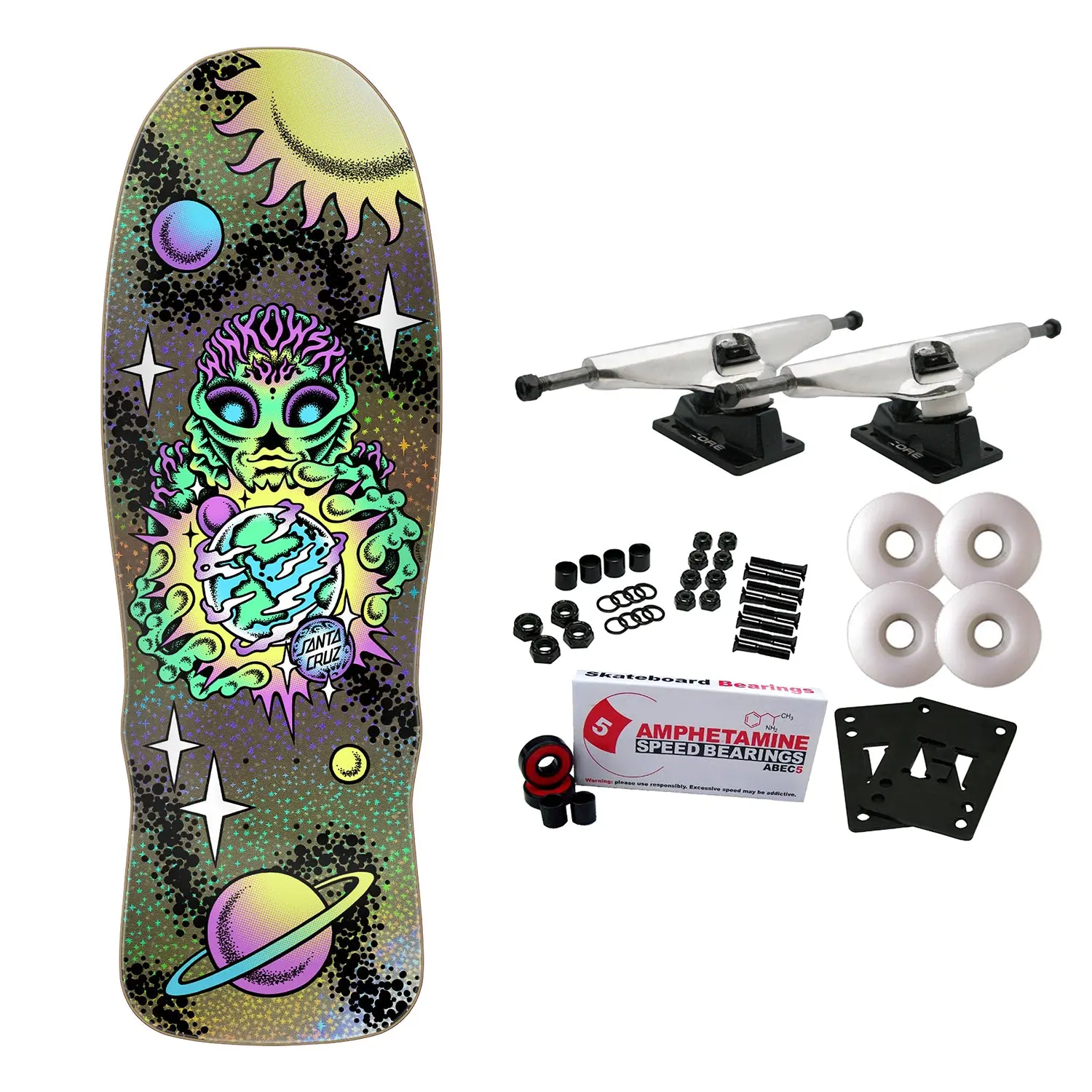 Santa Cruz Skateboard Complete Winkowski Cosmic 10.35" x 30.54"