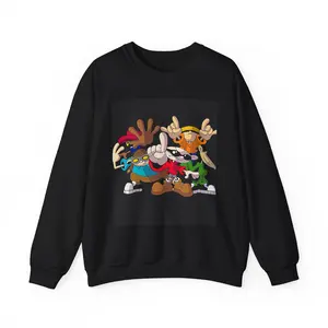 Cartoon Kids Next Door Nostalgia Sweatshirt, 2000s KND Jumper, Retro Cartoon Crewneck, Teens & Adults Gift, Comfortable Pullover, Graphic