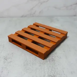 Mini Wood Pallet 3D Printed – Coaster, Desk Organizer, Rustic Home Decor