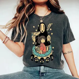 Studio Ghibli Shirt: Spirited Away, Totoro, Howl's Moving Castle