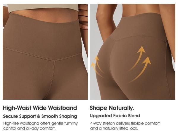 ODODOS Women's Powerful Tummy Control Flared Yoga Pants 2.0 High Waist Workout Bootcut Leggings with Inner Pocket- 29" / 31" ODODOS Women's Powerful Tummy Control Flared Yoga Pants 2.0 High Waist Workout Bootcut Leggings with Inner Pocket- 29" / 31"