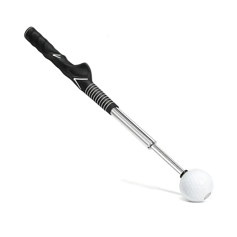 Golf Swing Trainer, Telescopic Golf Swing Training Stick, Professional Golf Training Equipment for Beginners, Golf Accessory, Golf Training Tool