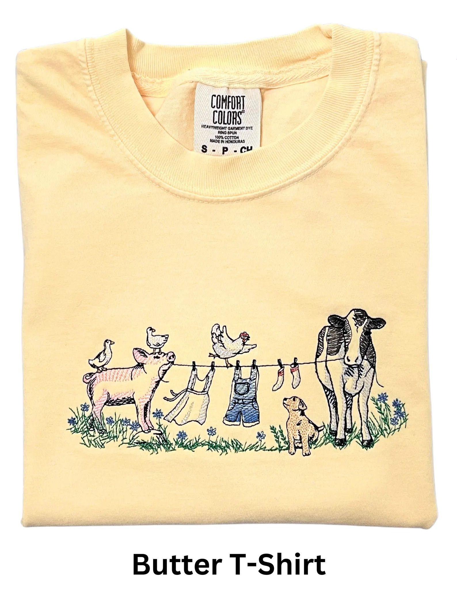Comfort Colors Barnyard Animals Shir …