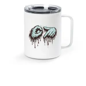 67 / 41 Dual-Sided Stainless Steel Travel Mug