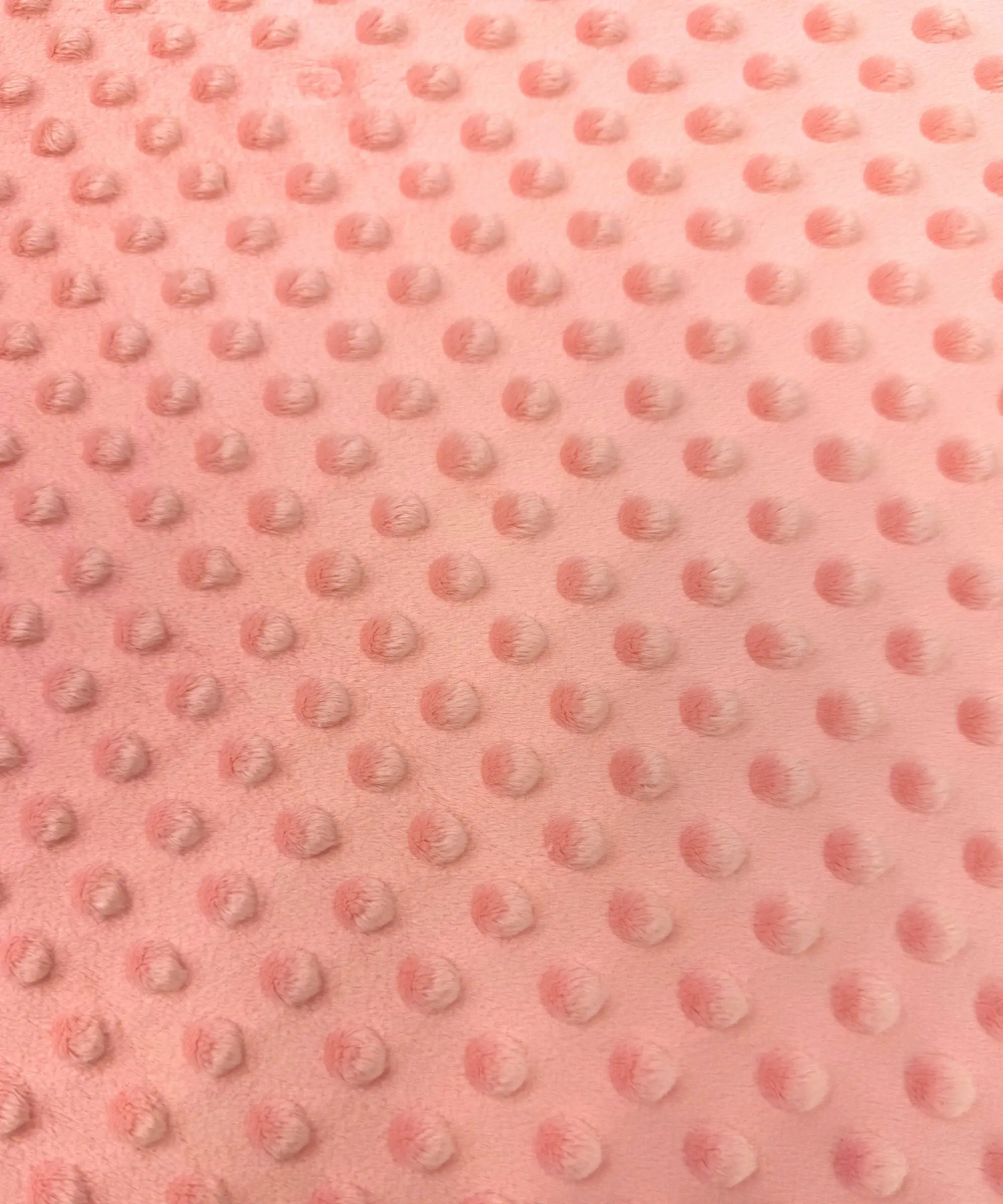 Coral Minky Fabric