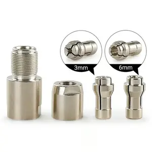 ️Angle Grinder Conversion Kit  3mm/6mm Dual Collet – Universal Straight Grinder Adapter for Carving & Polishing