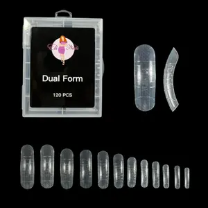 Dual Form Universal Mold for Nails - Versatile Tool for Nail Care and Styling