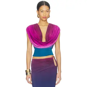 AFRM Dexter Top in Midnight Ombre