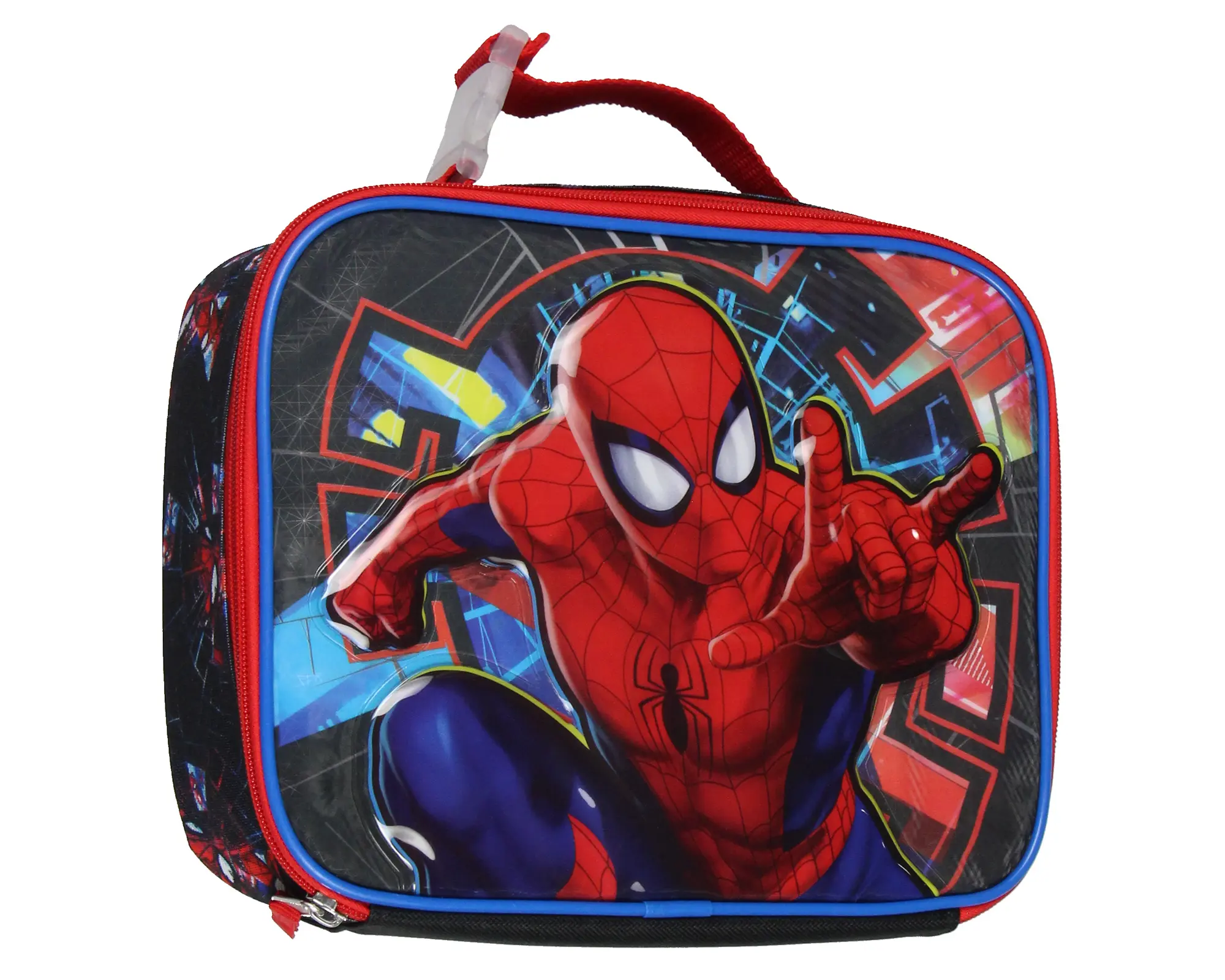 Marvel Comics Spider-Man Lunch Box insulated Superhero Lunch Bag Tote 10"