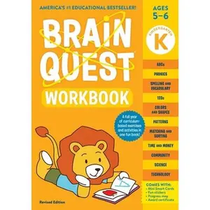 Brain Quest Workbook: Kindergarten Revised Edition -- Workman Publishing, Paperback