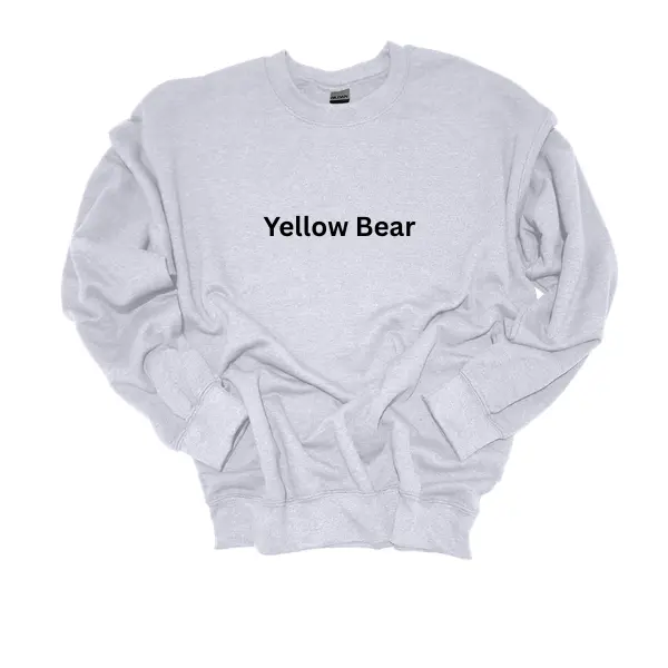 Everything Will Be Ok Yellow Bear T-Shirt Or Crewneck