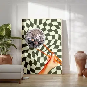 Disco Ball Print