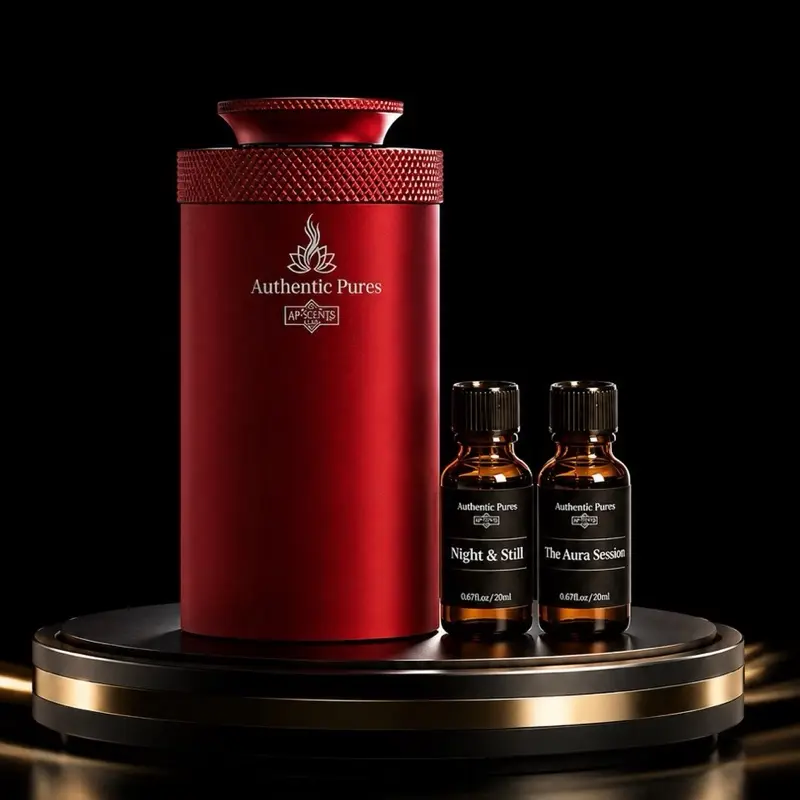 Authentic Pures️ Crimson Elite Diffuser Bundle
