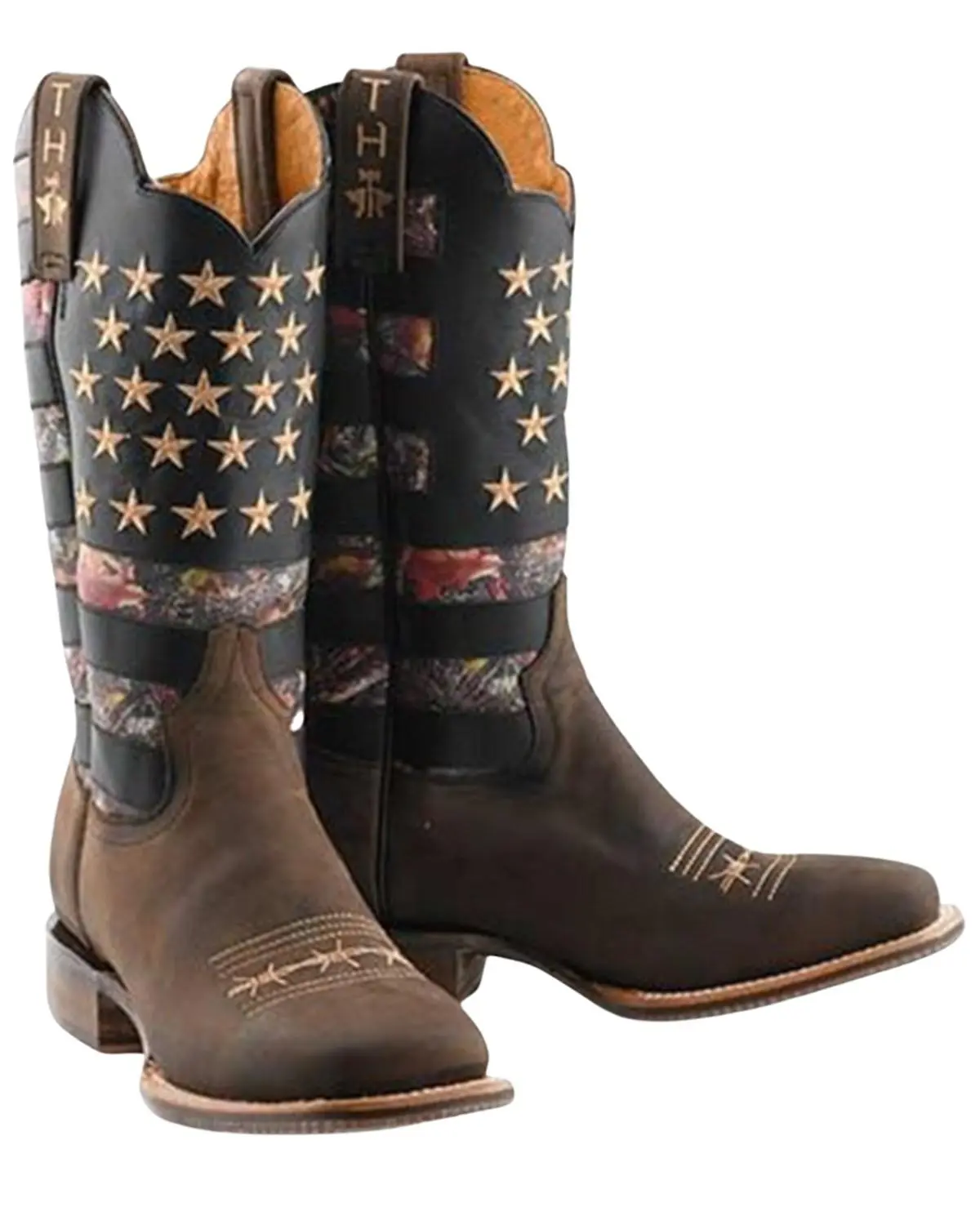 Tin Haul Men's Open Season Transparent Western Boot Broad Square Toe - 14-020-0077-0470 Br