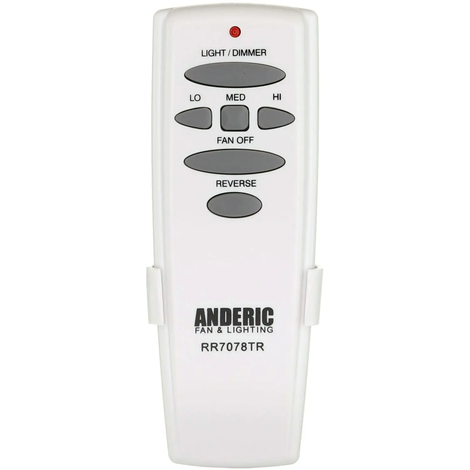 Anderic RR7078TR Replacement Ceiling Fan Remote Control for Hampton Bay and Others with Reverse Key UC7078T, CHQ7078T