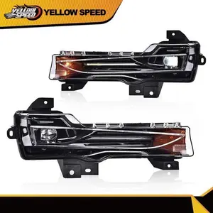 Fit For 2017-2023 TESLA MODEL 3 Y RIGHT LEFT FOG LIGHT LAMP LED DRL UP-LEVEL SET