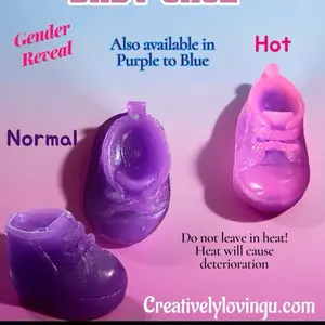 HandmadeSquishy Baby Shoe Ultra Soft My Squish temp color change