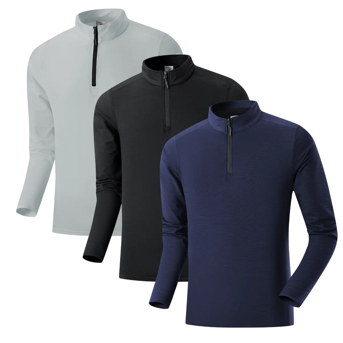 Outdoor Half Zipper Stand Collar Fitness Men's Sports Base Layer Round Neck T-Shirt for Active Lifestyle, outdoor essential, wardrobe staple, on the go, everyday wear, essential piece, must have item, trendy style