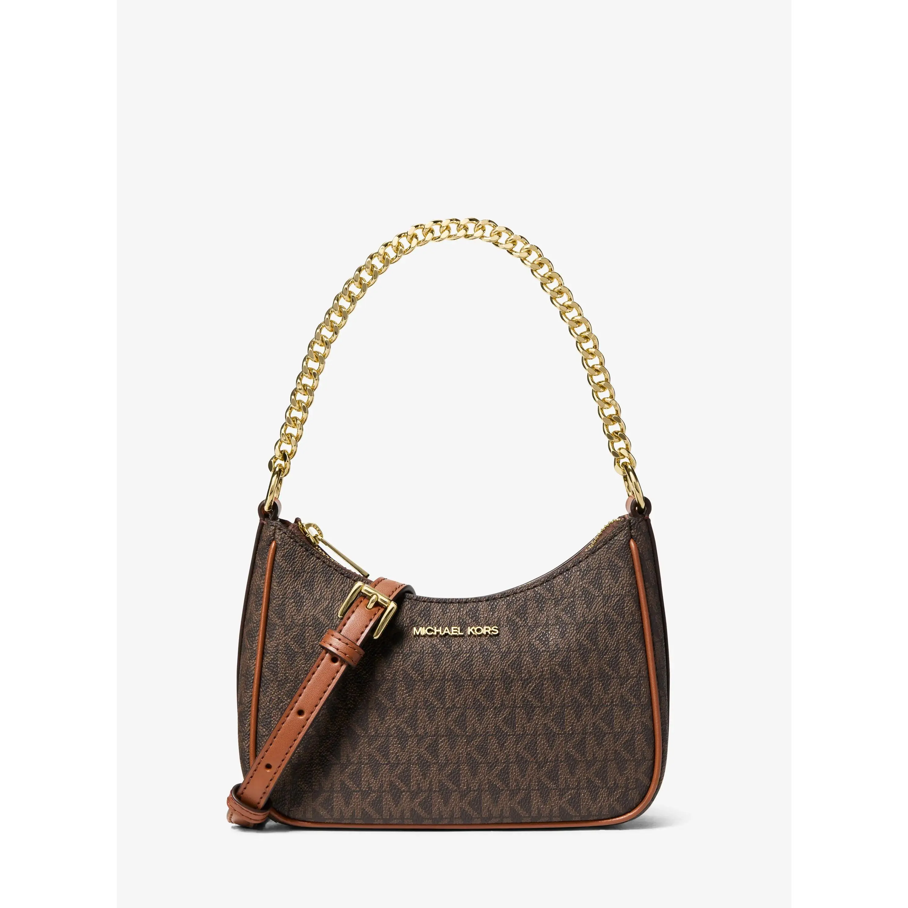Jet Set Signature Logo Convertible Crossbody Bag