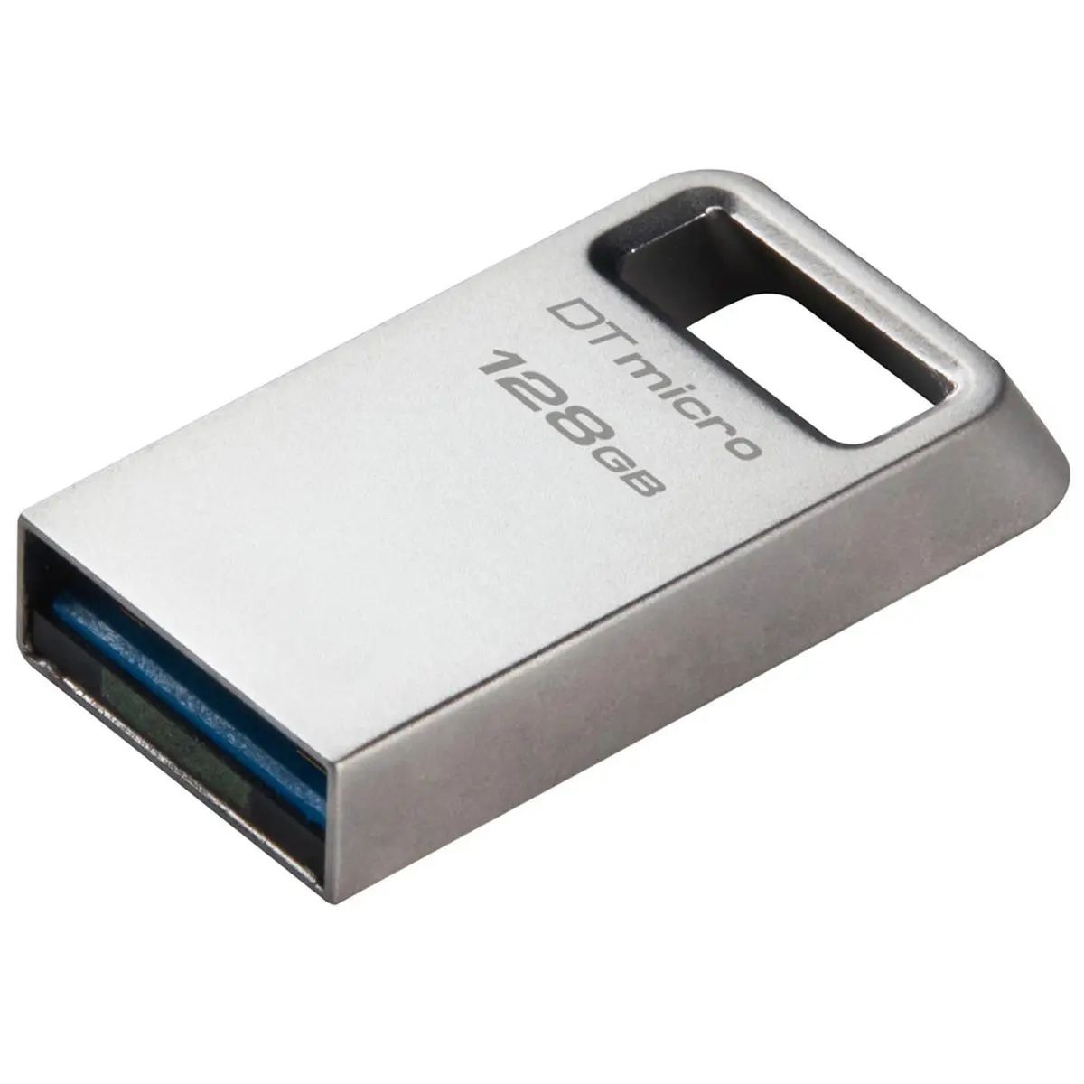 Kingston Technology DataTraveler Micro 128GB USB 3.2 Gen 1 Metal Flash Drive