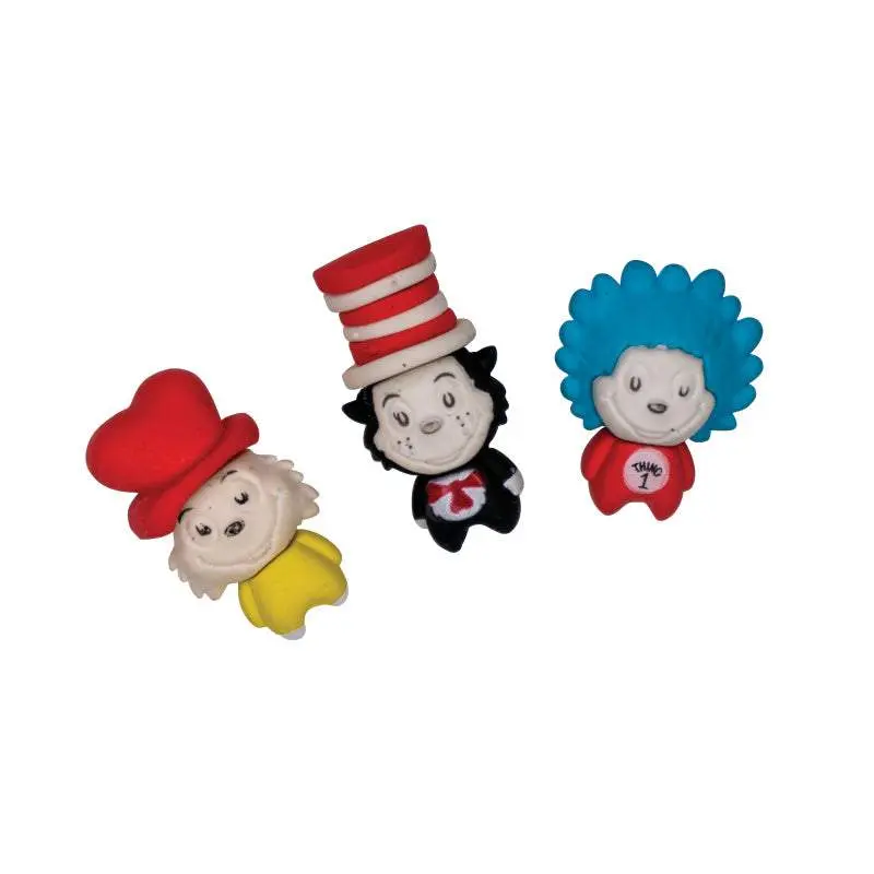 Dr Seuss 3D Puzzle Erasers (3 Pieces)