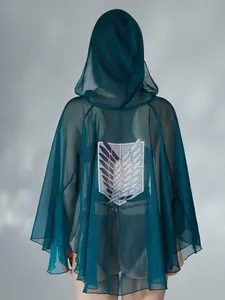 Attack On Titan & Micotaku Survey Corps Gauze Cloak Summer Outfits