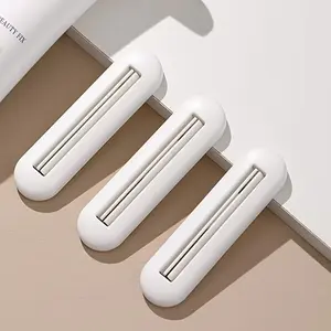 5-Pack Plastic Tube Squeezers - Uncharged Manual Squeeze Paste Extruders for Toothpaste, Creams & Ointments - Waste Minimizing & Economical Dispensers for Home Use