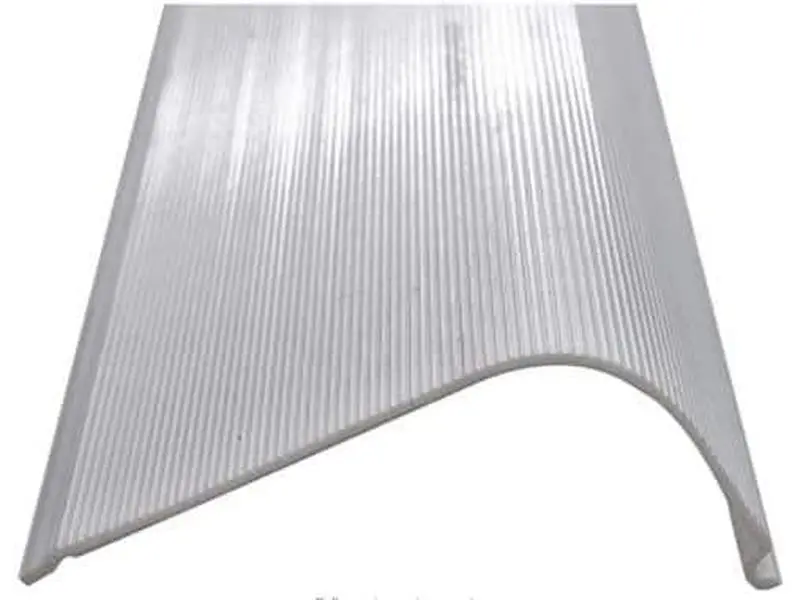 F-0169: White Under Cabinet Replacement Light Cover | Size: 2-1/2" (W) x1-3/8" (H)