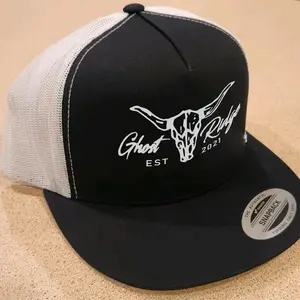 Ghost Ridge Trucker Hats for Men and Women - Breathable Cotton Material