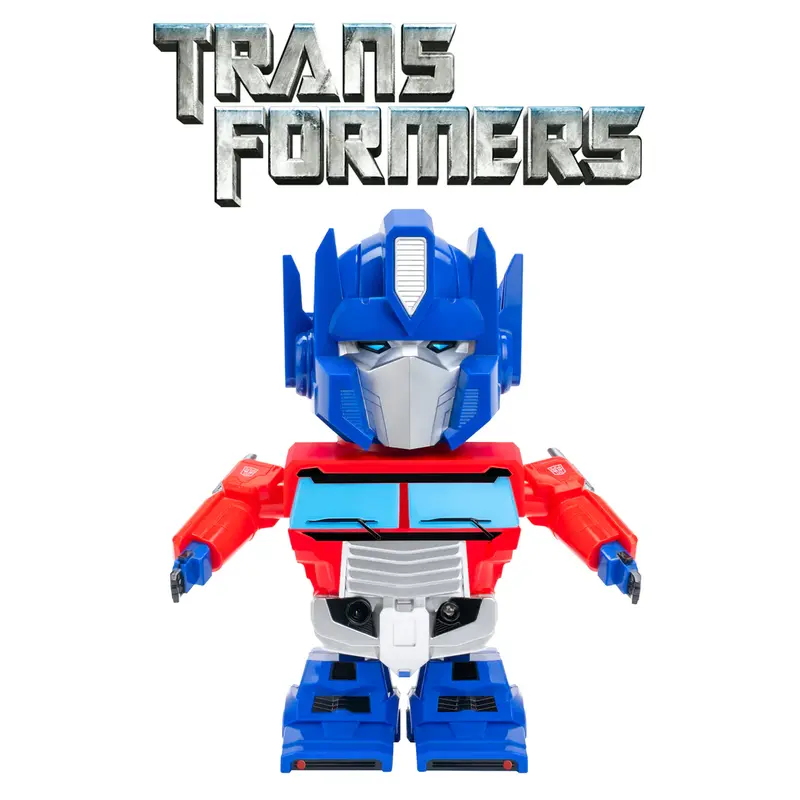 Transformers Dancing Robot Optimus Prime Bumblebee Megatron with Lights and Sound Officially Licensed Interactive Toy for Kids Ages 6+