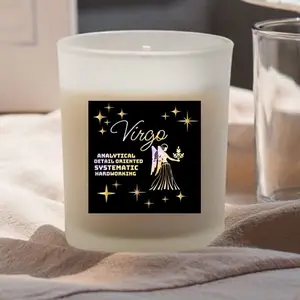 Virgo Zodiac Candle