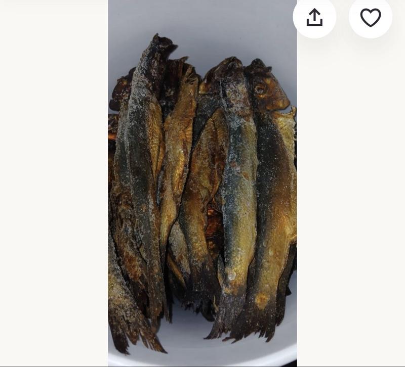 4pcs Hareng Saur a tête, bon Hareng an.