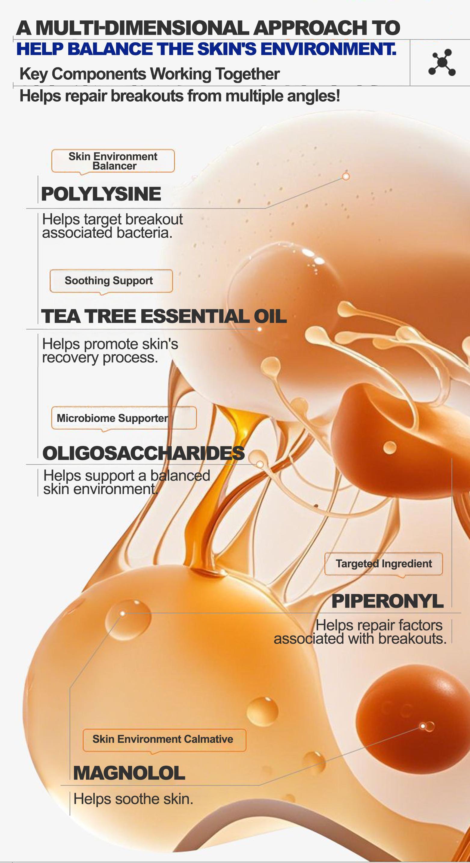 DR.MOPICK 24H Acne Care Essence, Clears Blemishes & Refreshes Skin By Day, Soothes & Prevents Breakouts By Night