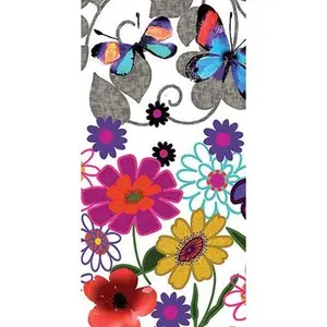 Flower & Butterflies Snack Napkins