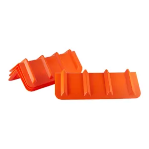 4Pcs 24 Inch Plastic Corner Protectors for Flatbed Load, Edge Guards for Winch Ratchet Straps