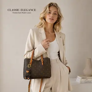 Versatile Convertible Handbag for Busy Ladies - Large Capacity Top-Handle Purse to Crossbody for All-Day Errands