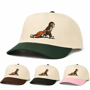 Funny Monkey Meme Trucker Hat, “This Is Literally Me” Embroidered Snapback Cap for Men & Women – Mad Hatter Collection