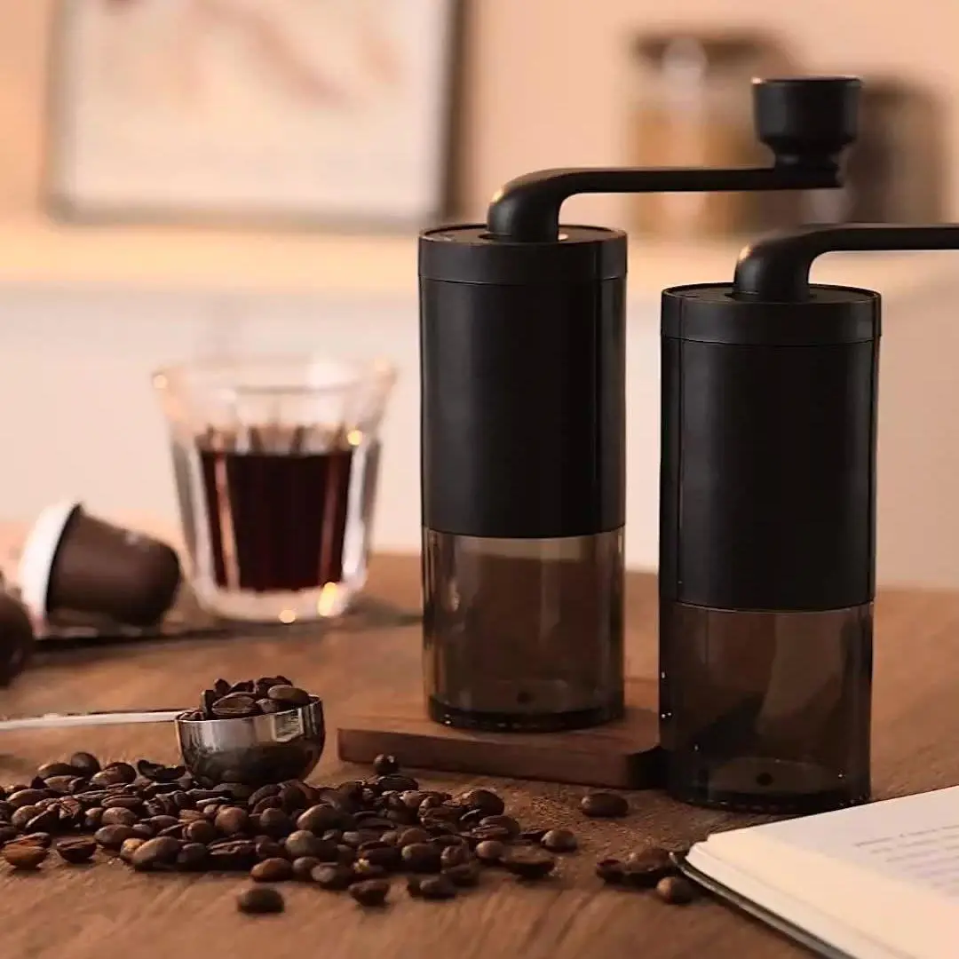Portable Manual Coffee Grinding Tool, 1 Count Detachable Large-capacity Coffee Bean Warehouse with Handle, Coffee Making Tool for Home Office Use, Coffee Grinders