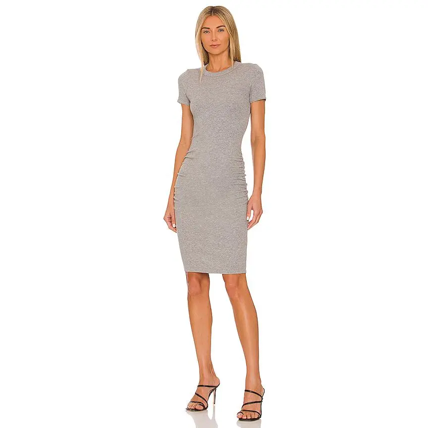 Michael Stars Katie Dress in Heather Grey