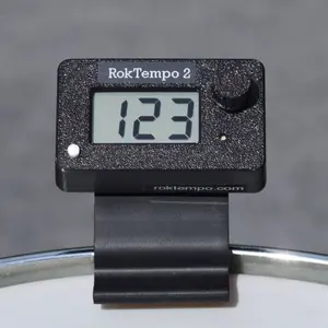 RokTempo 2 | Drum Tempo Monitor | Display Your Tempo As You Play | Metronome for Drummers | Flashing Metronome