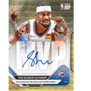 Shai-Gilgeous-Alexander-2026-KIA-NBA-MVP-Award-Winner-2025-26-NBA-Topps-NOW-Signature-Poster-Poster