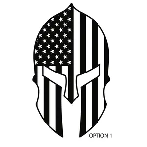 Unleash Your Inner Warrior Set of 2– Spartan Gladiator Vinyl Decals
