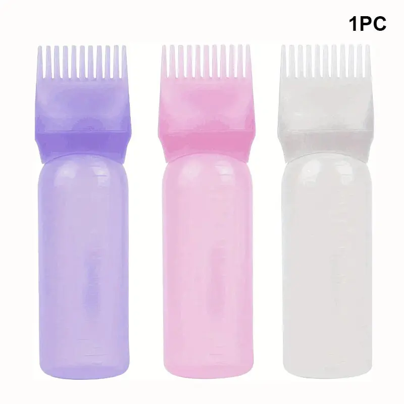 Root Comb Styling Applicator Shampoo Bottle Durable Hair Tools Haircare Professional For Home Salon Barber Use Heatless Haircare