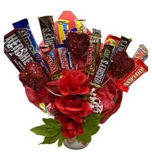 Variety Chocolate Lover Candy Bouquet