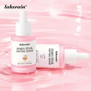 Lakerain Pink Peptide Serum Improves Dullness Uneven Skin Tone, Provides Hydration Supports Elasticity,Lightweight Fast-Absorbing Hydrate Formula for All Skin Types Including Sensitive Skin, Ideal for Daily Skincare Routine, Hydrating, Moisturizing