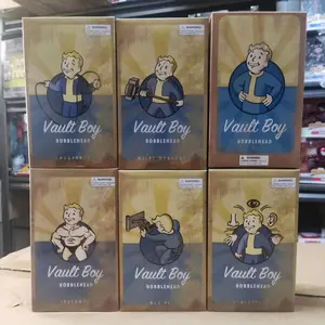 Bobblehead Cute Vault Boy Full Set Figure Toys Anime Action Figure Statue Collection Model Doll Room Ornament Toys Kids Gift