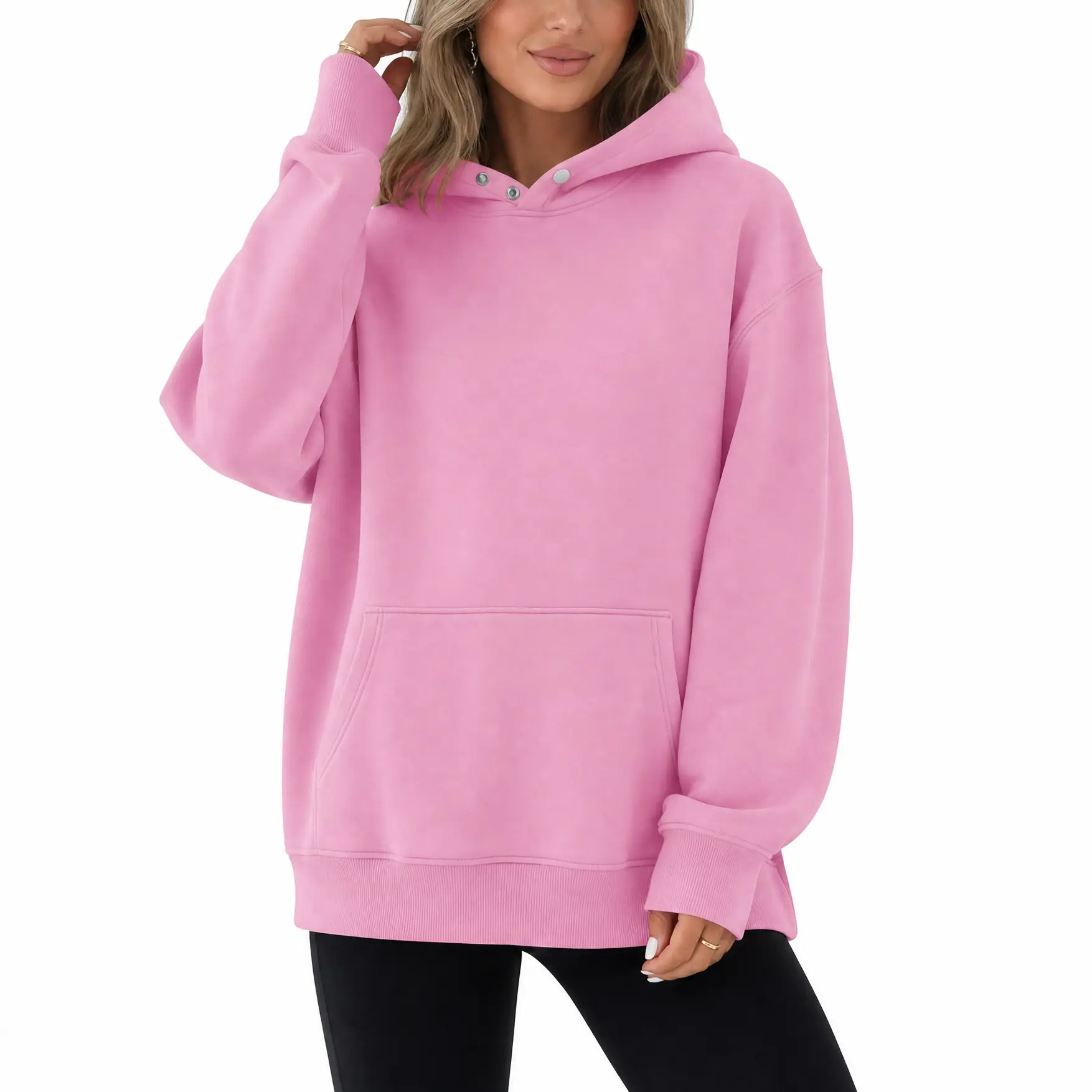 Cotrasen Oversized Hoodies for Women Fleece Pullover Sweatshirts Warm Cozy Sweaters Workout Winter Fall Hoodie