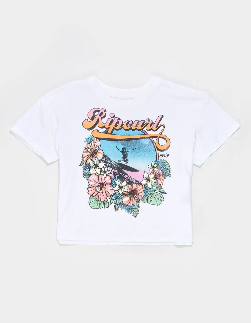 RIP CURL Wave Girls Crop Tee