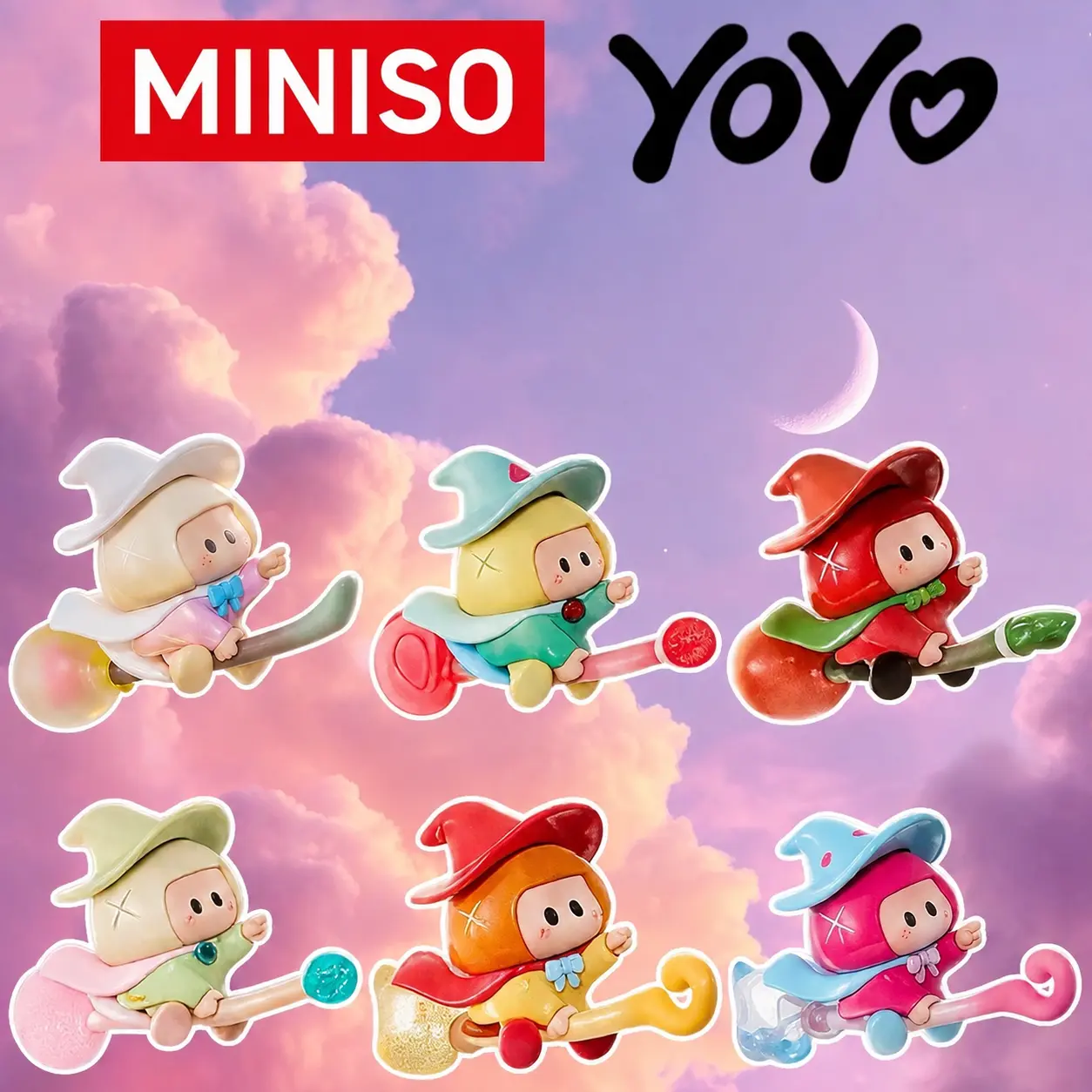 YOYO Wish Magic Girl Series Figure Blind Box Viral Fantasy Collectible Desk Ornament Sweet Birthday Anniversary Surprise Gift For Girls & Boys